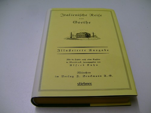 Italienische reise goethe - reise, v.