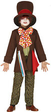 Kostüm Kinder + Hut verrückter Hutmacher Hatter Alice im Wunderland Karneval