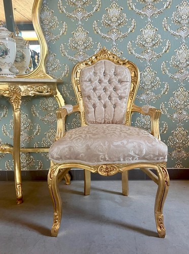 Armchair french louis chair - xv,