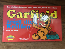 Garfield zeigt die Krallen 27. Buch Jim Davis Krüger Comics Z 0-1 Nichtraucher