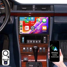 2+64GB Android 15 Autoradio Für Mercedes-Benz W124 1988-1992 BT GPS Navi +Kamera