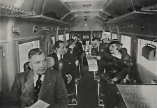 Foto Lufthansa Junkers Ju 52 D-AFIR „Joachim von Schröder“ Fluggäste Kabine 1934