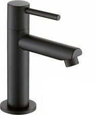 Schwarze Kaltwasser Armatur