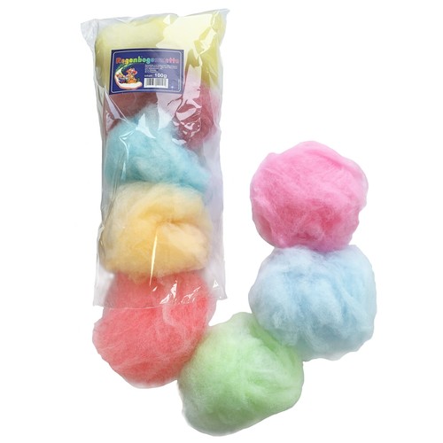 Regenbogen watte colorwatte - regenbogen-watte,,