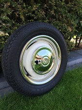 Felgenzierringe "Chromringe" Edelstahlzierringe Morris Peugeot VW T1 Ravus 14 15