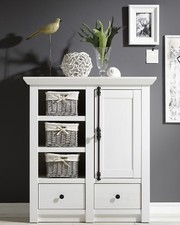 Kommode Anrichte Sideboard Westerland Type 54 Dekor Pinie Weiß Landhausstil IMV