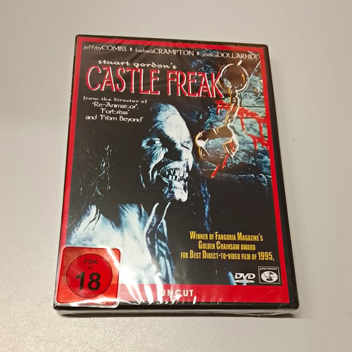 Castle freak dvd - uncut, horror