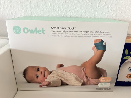 Owlet smart sock baby - 3,