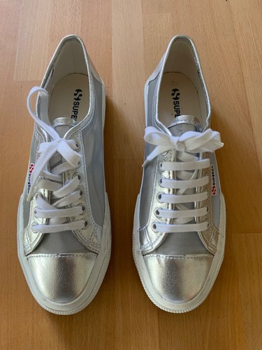 Superga sneaker silber - superga,