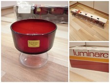 Luminarc France 6er Set Rote