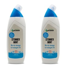 Prowin Stennex Mint WC-Reiniger, 2 x 750 Ml, ECOCERT