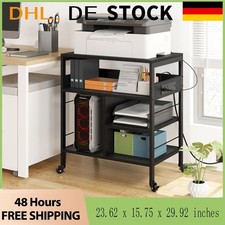 Druckerständer Druckerregal Druckerhalterung Druckerablage Druckertisch Rädern