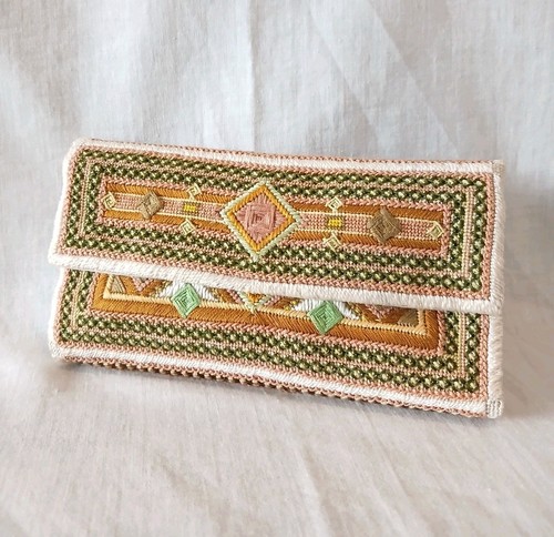 Vintage handbestickte