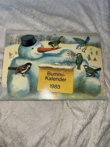 Bummi kalender 1983 - bummi,
