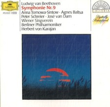 Ludwig van Beethoven: Symphonie Nr. 9 von Herbert von Karajan (1977, CD)