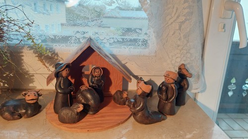 Weihnacht krippe mit - mit, figuren