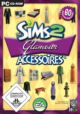 Die Sims 2 Glamour Accessoires video game Spiel EAdd Erweiterung 60 Gegenstände