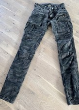 John Doe Motorradjeans Damen W28/L34 Camouflage Cargo Style