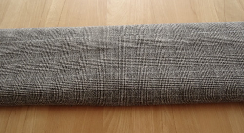 Stoff aus wollgemisch kariert - stoff,