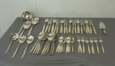 Umfangreiches Speisebesteck, OKA, 90-er Auflage, 12 Pers., 6 Vorlegeteile