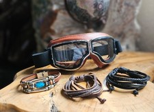 Motorcycle Goggles Retro