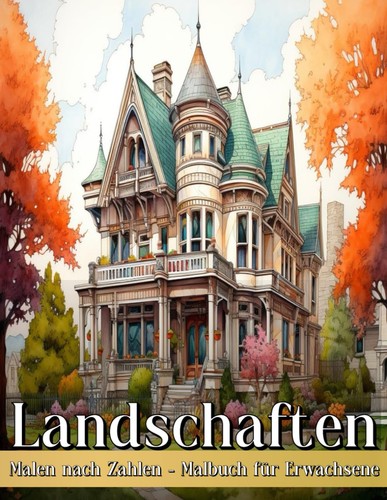 Malen nach zahlen malbuch - zahlen,