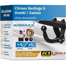 ANHÄNGERKUPPLUNG starr passt