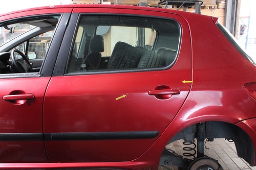 Tür hinten rechts peugeot 307 - hinten,