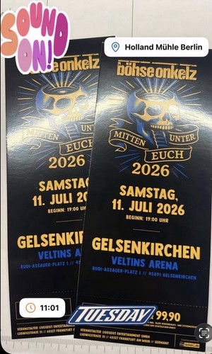 Stehplatz böhse onkelz - böhse,