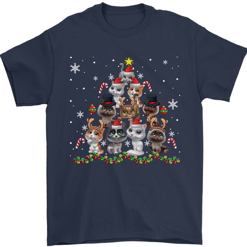 Weihnachten katze tree lustig - katze,