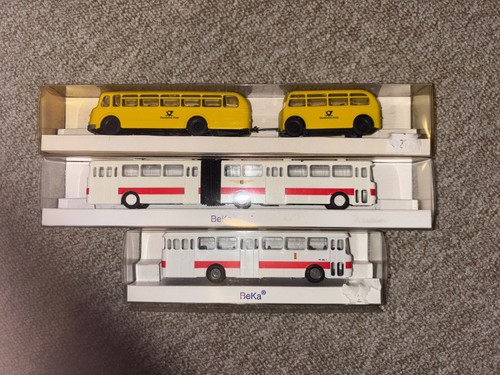 Beka modellbusse konvolut - beka,