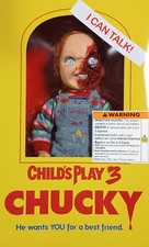 CHILD'S PLAY Chucky (Pizza Face) Figur + Sound - 38 cm / 15" Mezco