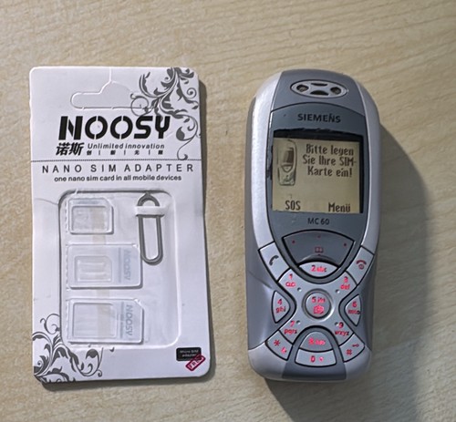 Siemens mc60 handy silber - siemens,
