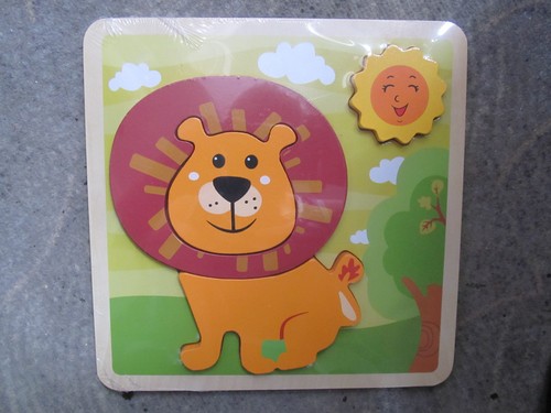 Holzpuzzle löwe neu ovp - holzpuzzle, "lÖwe"+++neu+++ovp