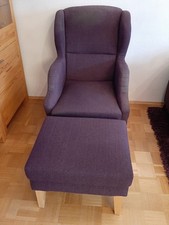 ohrensessel mit hocker gebraucht