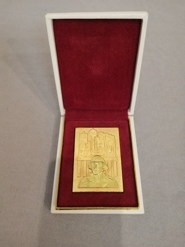 Ddr plakette stadtkommandantur - plakette,
