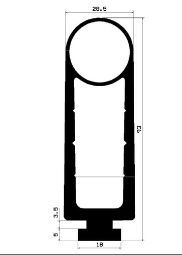 Bodendichtung für rolltore - bodendichtung,