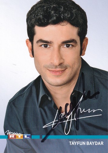 Autogramm tayfun baydar - -,