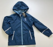 Kinder Jacke Regenjacke 110/116 Junge  Anorak Übergangsjacke gefüttert Kapuze