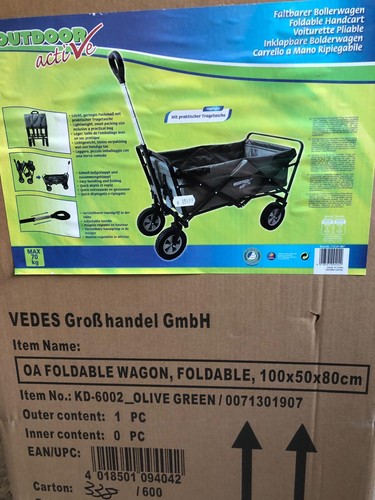 Vedes bollerwagen active - bollerwagen,