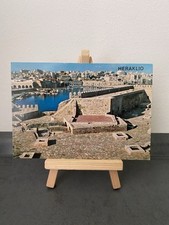 Vintage Postkarte Heraklio, Griechenland, Kreta, Venezianischer Hafen