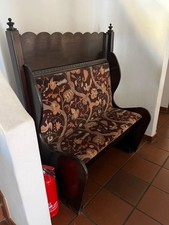 Kirchenbank dunkles holz - kirchenbank,,