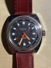 Kienzle Sport seltene Vintage Herren- Armbanduhr Handaufzug 70er Jahre Kultuhr