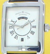 Maurice Lacroix Pontos PT6147 Stahl Leder xxyy-d 27993