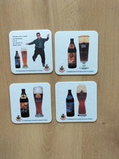 4 Bierdeckel Mühldorfer Weißbier Unertl , 4 x Genuß ohne Reue