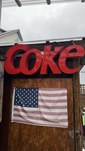 Original coke leuchtreklame - original,