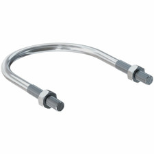 Fischer Rundstahlbügel Nenngröße 6" Rundstahl Rundstab Bügel Rohre 210 mm 5 St. 