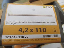 Marken Nägel Packung 4,2x110mm 1Kg Drahtstifte / Aktion ContiPal8a