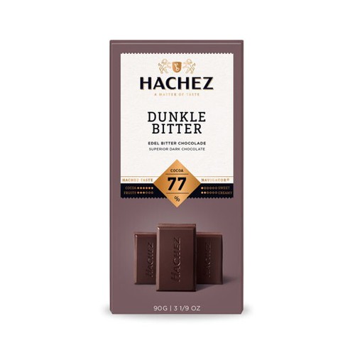 Hachez dunkle bitterschokolade - dunkle,