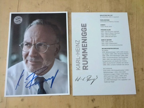Orginales autogramm bayern - autogramm.,